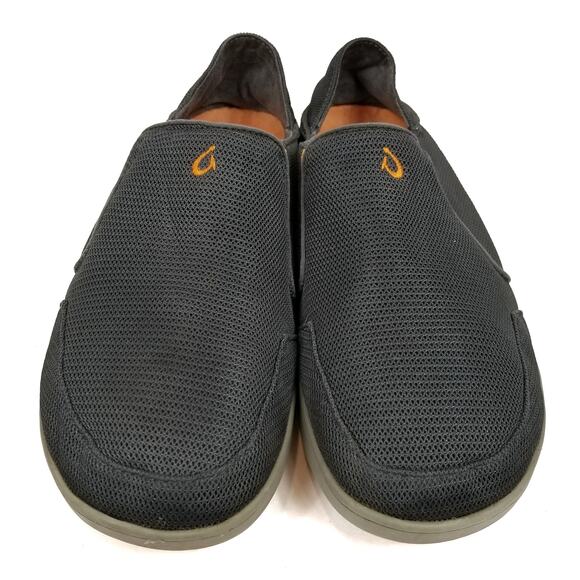 Olukai Nohea Mesh Men's Slip Ons Loafers Moc Gray Size 12 - Picture 4 of 9